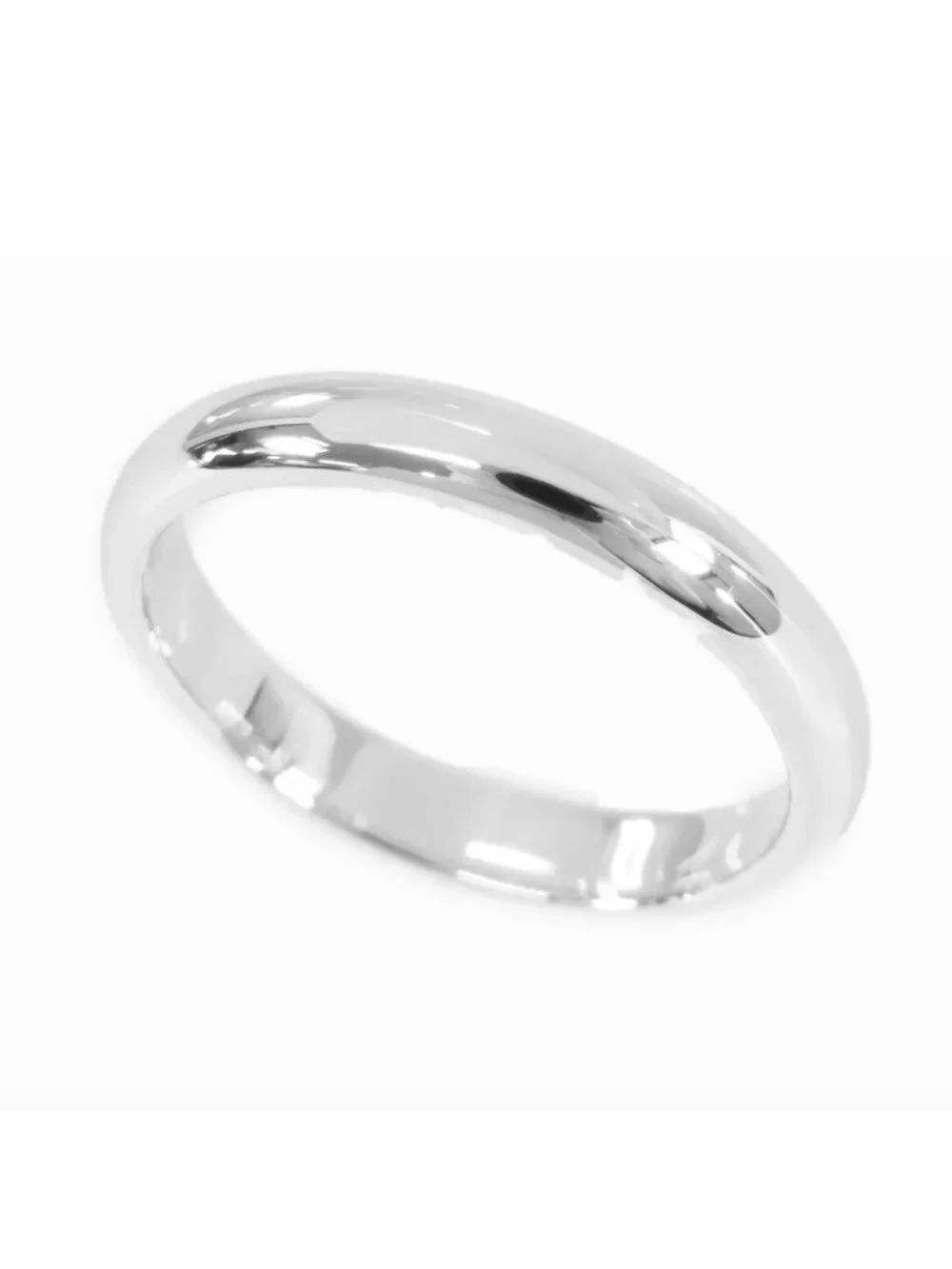 Cartier 1895 Wedding Band Ring Platinum 58